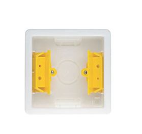 Plastic 35mm Single Pattress Box - Image 2