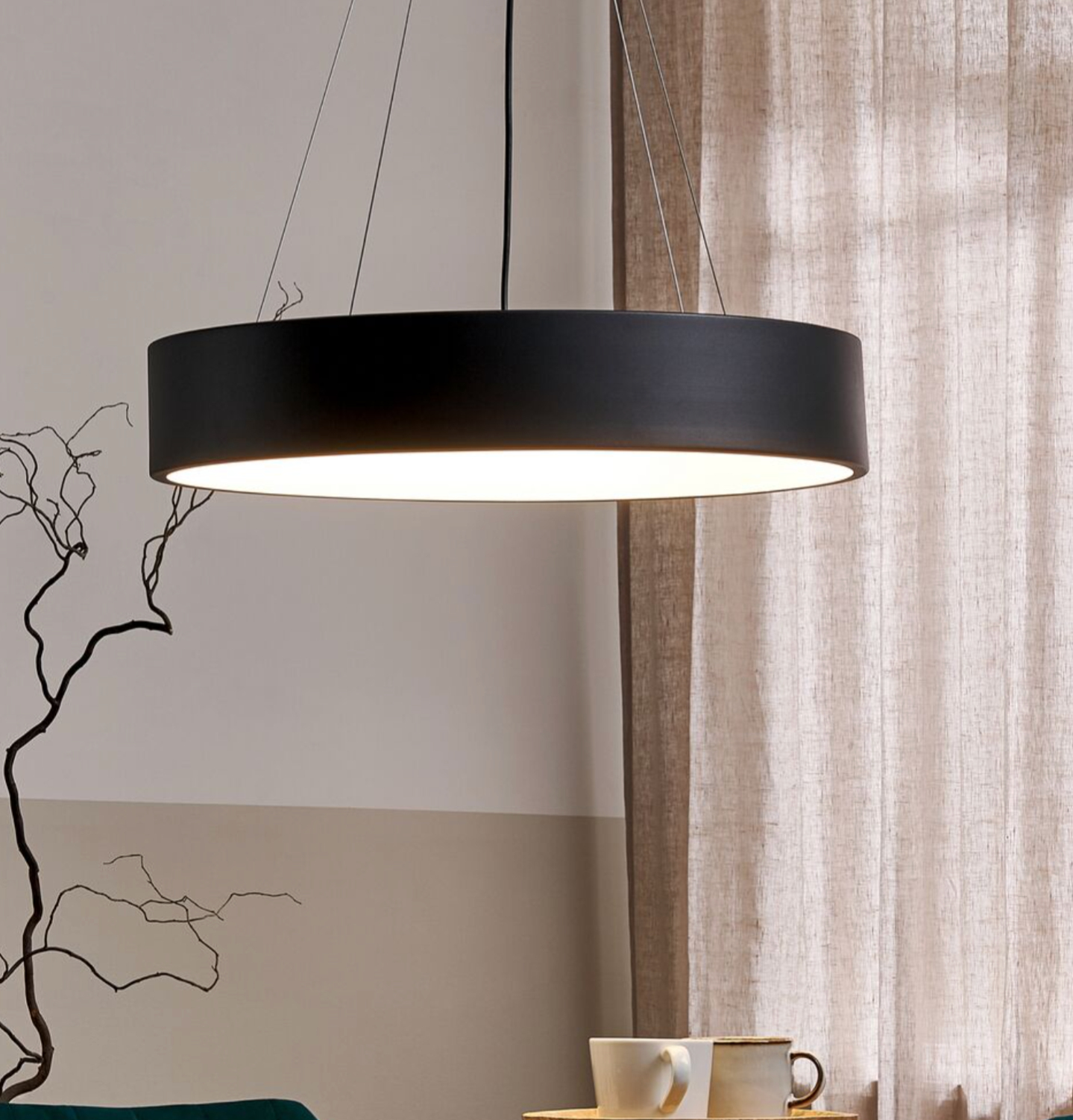 SUSPENDED LED CIRCULAR LUMINAIRE 60mm - Image 4