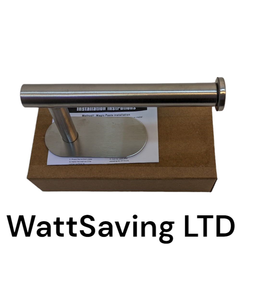 TOILET ROLL HOLDER Stainless still - Image 2