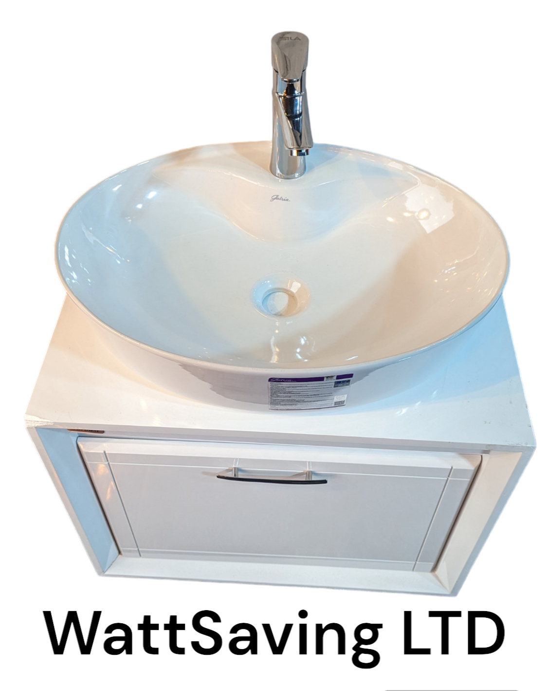 Oval Gloss White Sink - Image 2