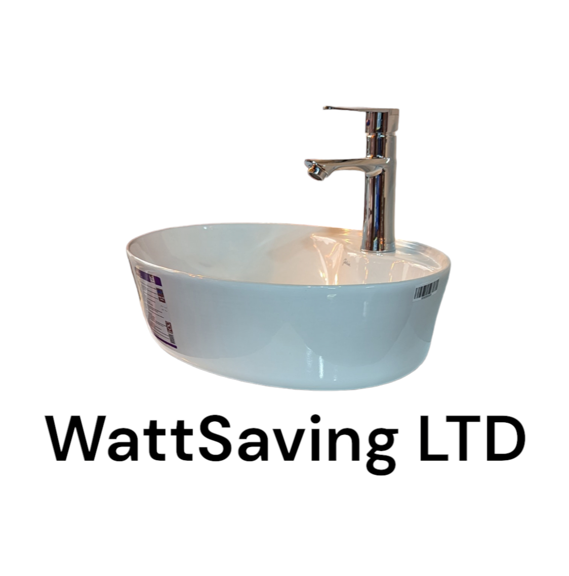 Oval Gloss White Sink - Image 3