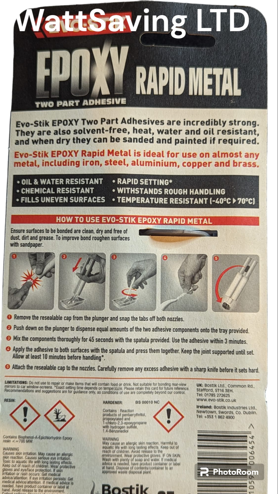 Evo-Stick Rapid metal Glue - Image 2