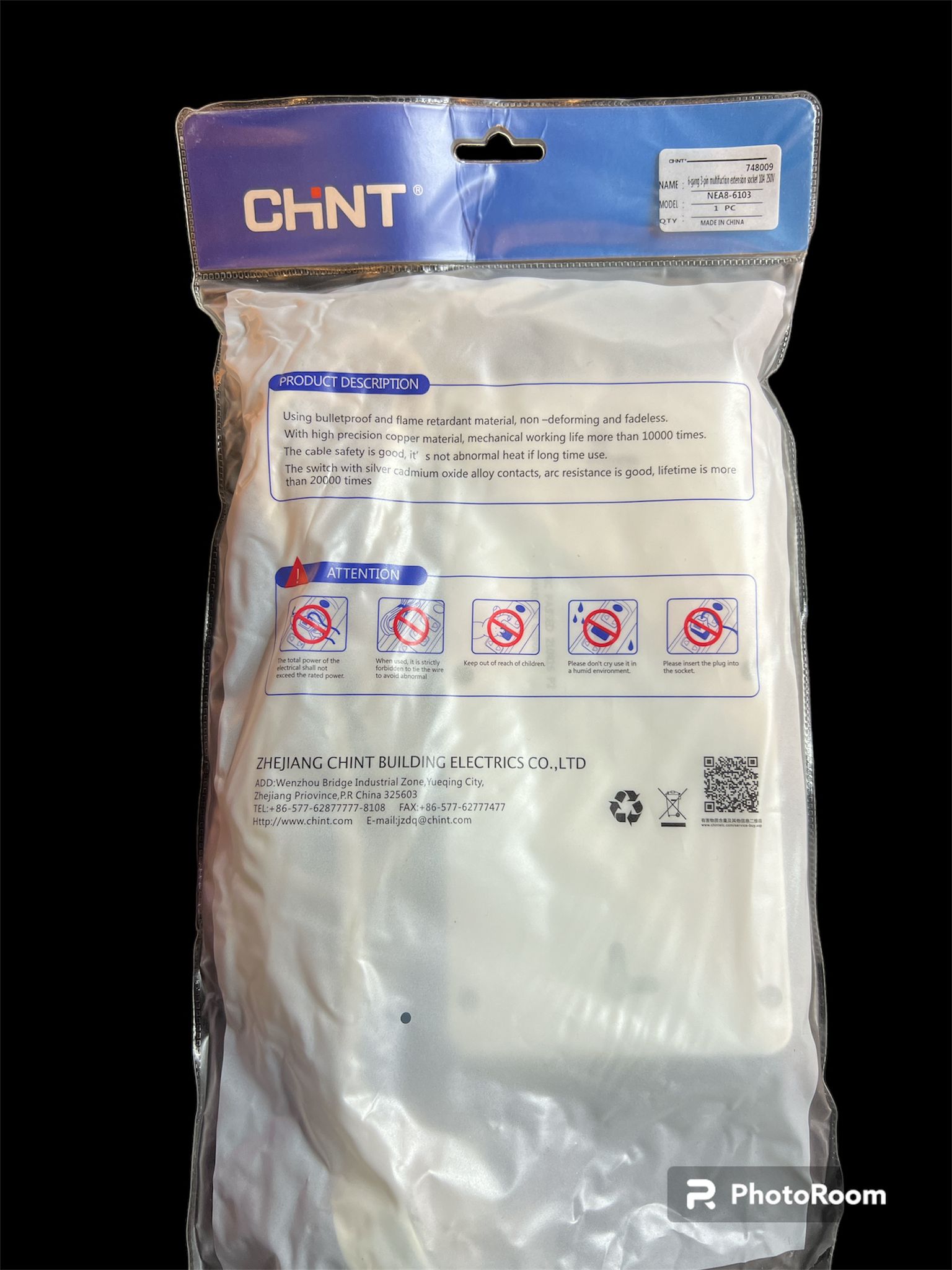 CHINT EXTENSION SOCKET - Image 2