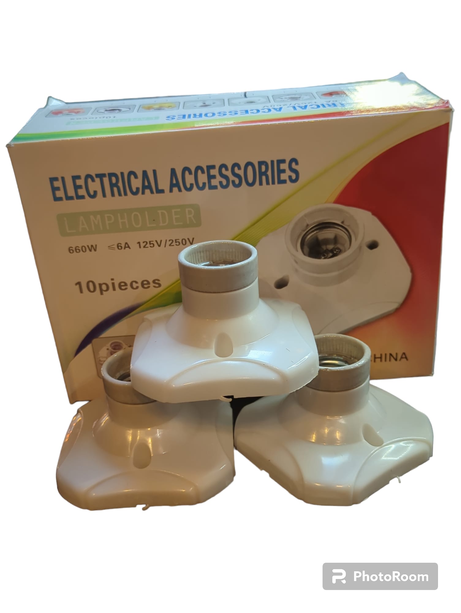 E27 Lamp Holder, Screw E27 Bulb Holder 660W - Image 2