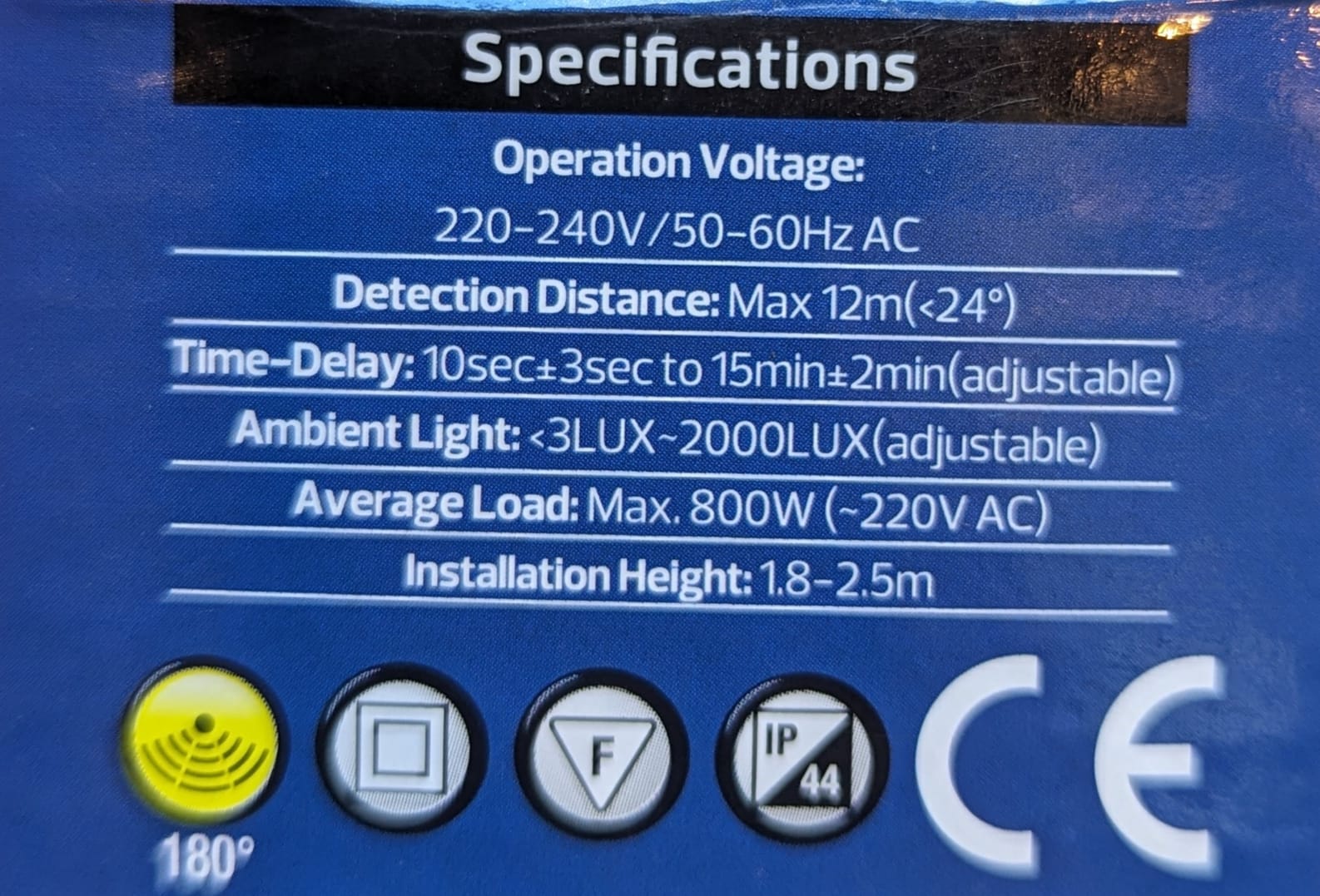 Horoz Infared Motion Sensor IP44 - Image 2